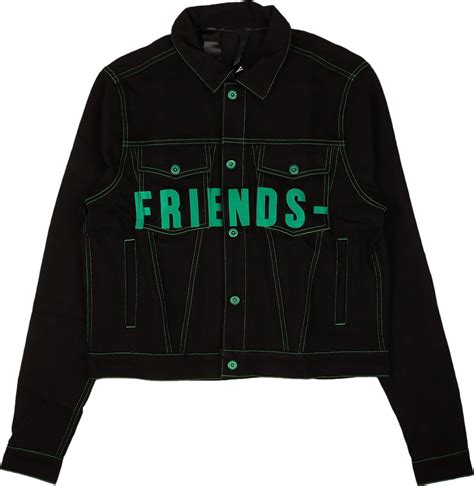 vlone friends denim jacket